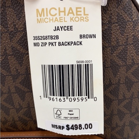 MICHAEL KORS JAYCEE MEDIUM
BACKPACK BROWN SIGNATURE
COLOR main image 7